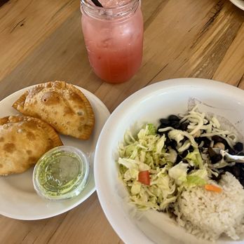 Republica Empanada - Two empanadas and a yummy salad on the lunch special. - Latin American Near Me - Mesa, Arizona