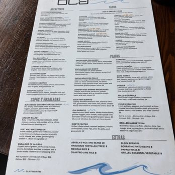 Ola Mexican Kitchen - Menu - Mexican Near Me - Huntington Beach, California Ola Mexican Kitchen - Menu - Mexican Near Me - Huntington Beach, California