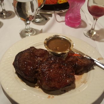 Don Pepe II - Rib Eye with their in-house mushroom sauce... - Spanish Near Me - Pine Brook, New Jersey