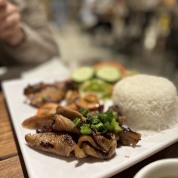 Pho Saigon Pasteur - Pork strip, chicken and shrimp rice plate combo - Vietnamese Near Me - Alhambra, California Pho Saigon Pasteur - Pork strip, chicken and shrimp rice plate combo - Vietnamese Near Me - Alhambra, California