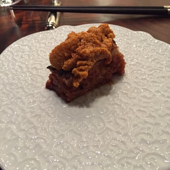 Saison - Uni on liquid toast - New American Near Me - San Francisco, California Saison - Uni on liquid toast - New American Near Me - San Francisco, California