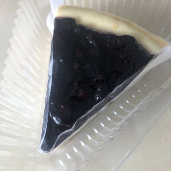Cafe Inside - Blueberry Cheessecake - Cafes Near Me - Toronto, Ontario
