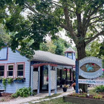 Crabapple's - Outside view. - Seafood Near Me - Falmouth, Massachusetts Crabapple's - Outside view. - Seafood Near Me - Falmouth, Massachusetts