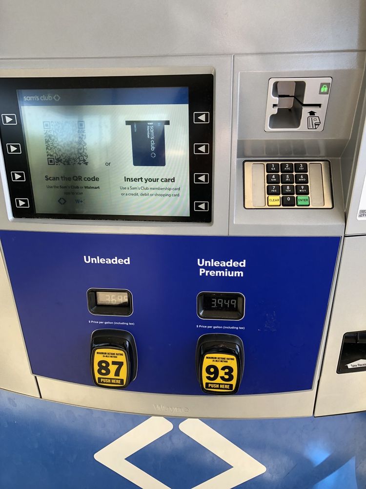 SAM’S CLUB GASOLINE Updated September 2024 2235 National Blvd SW