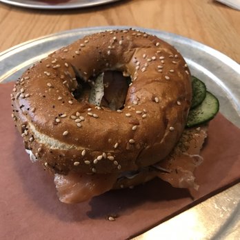 Slowpokes - Salmon bagel - Coffee & Tea Near Me - Houston, Texas