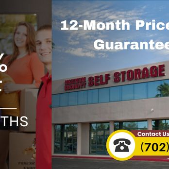 Maximum Security Self Storage - 50% Off for 3 months on select units, plus a 12-month price lock guarantee | No surprises. We also offer convenient online booking & payment - Self Storage Near Me - Las Vegas, Nevada