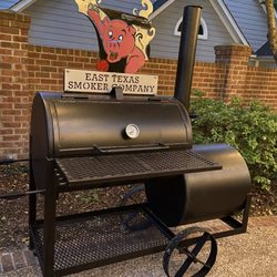East Texas Smoker - Custom patio smoker.