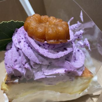 Petit Four Dessert Cafe - Sweet potato cheesecake - Desserts Near Me - Carrollton, Texas Petit Four Dessert Cafe - Sweet potato cheesecake - Desserts Near Me - Carrollton, Texas