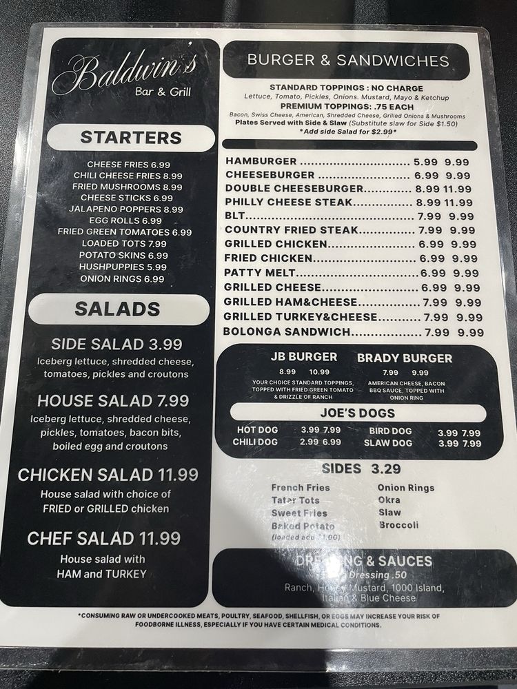 Baldwins Bar and Grill Image