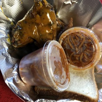 Ball Hoggerz BBQ - 3 Piece Chicken Wings Combo Lunch - Chicken Wings Near Me - Memphis, Tennessee