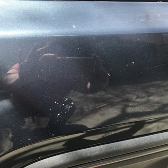Sierra Express Car Wash - Side of car; I easily wiped away with thumb. - Auto Detailing Near Me - Carson City, Nevada Sierra Express Car Wash - Side of car; I easily wiped away with thumb. - Auto Detailing Near Me - Carson City, Nevada