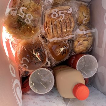 85°C Bakery Cafe-Corona - Bag 2 of yummy treats - Bakeries Near Me - Corona, California