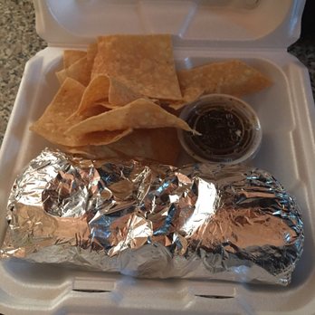 Cemitas Puebla - Burrito Came with chips and like a smoke sauce salsa - Mexican Near Me - Union City, New Jersey Cemitas Puebla - Burrito Came with chips and like a smoke sauce salsa - Mexican Near Me - Union City, New Jersey