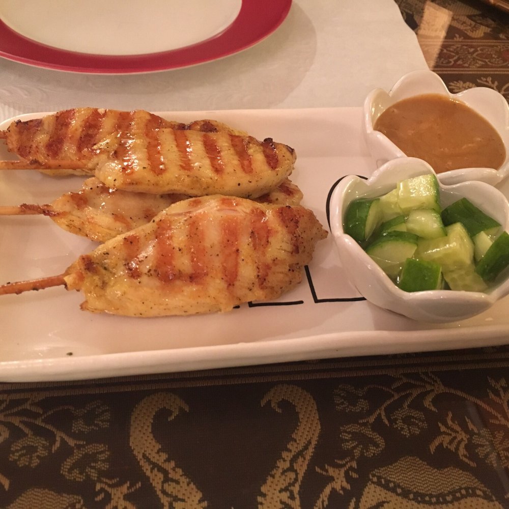 Chicken Satay Skewers