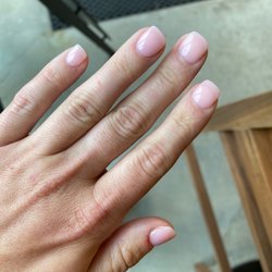 Bellacure Nails - Bubble Bath OPI 64 dip powder.