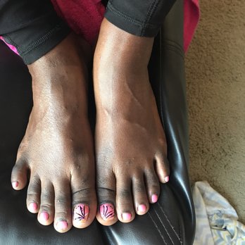 Ebony Nylon Feet Ebony Nylon Feet