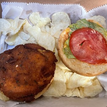 Crab Shack - Crab Cake Sandwich - Seafood Markets Near Me - Brick, New Jersey