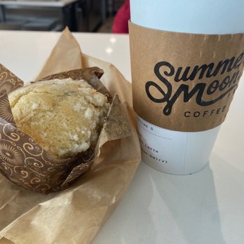 Summer Moon Coffee - Blueberry Muffin & Quarter Moon Latte 20oz. - Coffee & Tea Near Me - Oklahoma City, Oklahoma Summer Moon Coffee - Blueberry Muffin & Quarter Moon Latte 20oz. - Coffee & Tea Near Me - Oklahoma City, Oklahoma