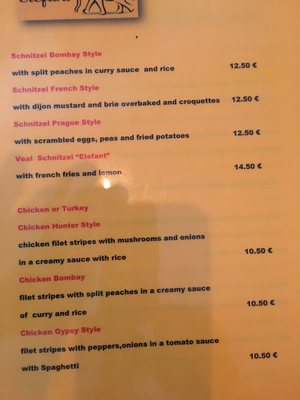 Menu photo 7 Elefant Berlin, BE