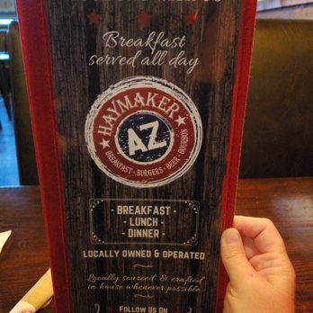 Haymaker - New menu - Breakfast & Brunch Near Me - Peoria, Arizona