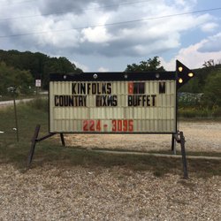 Kinfolks - The sign and phone number. 573 is the area code