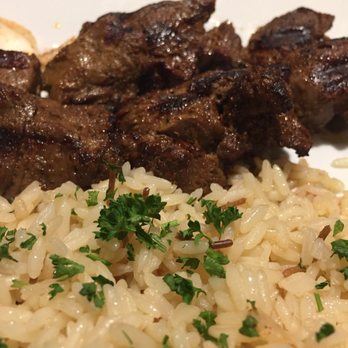 Mediterranean Bistro - Beef Kabob - Mediterranean Near Me - Porter Ranch, California