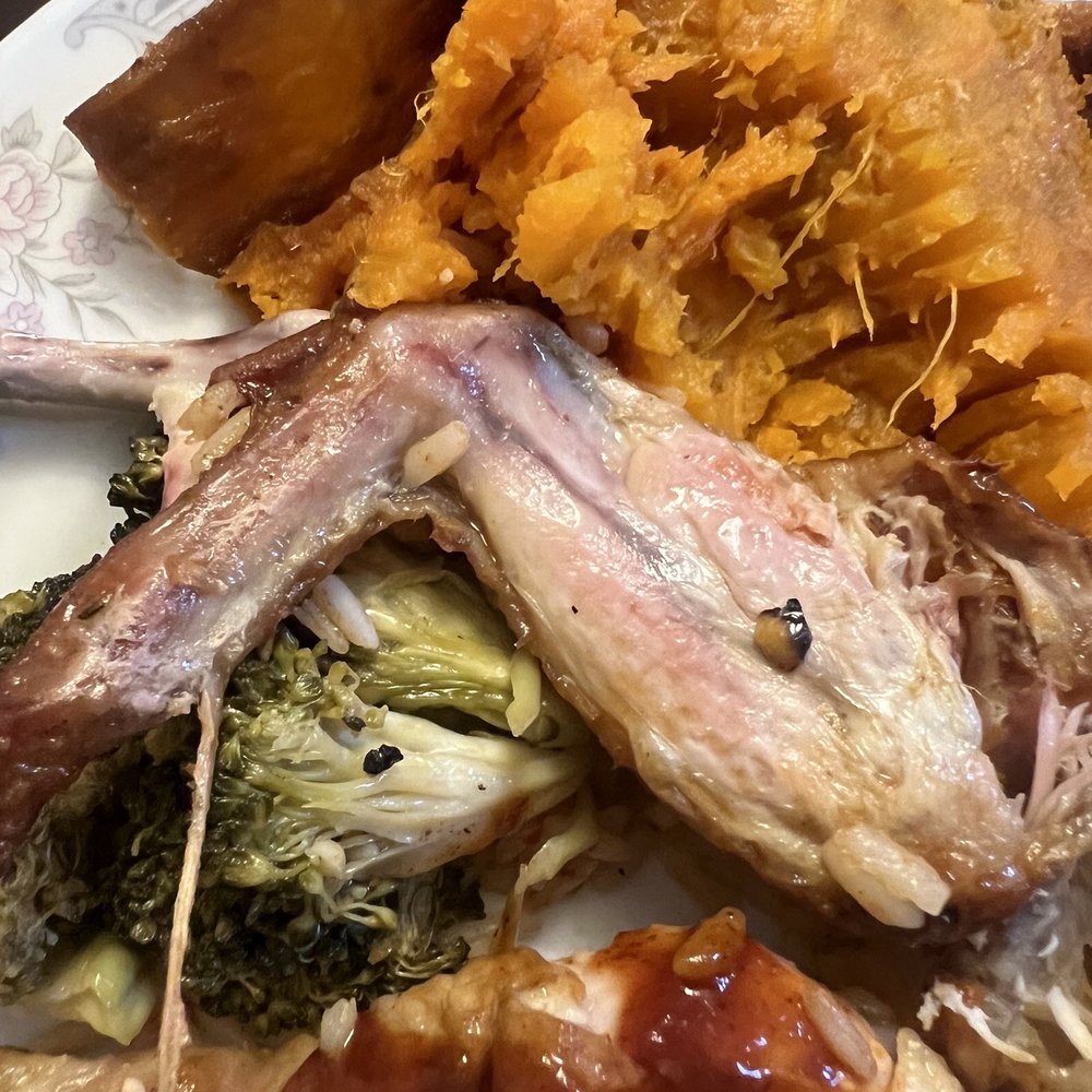 Cowboy Chicken - Pink chicken undercooked - American Near Me - McAllen, Texas