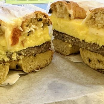 Kismet Bagels - Rittenhouse Square - Sausage, Egg & Cheese on jalapeño bagel. - Bagels Near Me - Philadelphia, Pennsylvania Kismet Bagels - Rittenhouse Square - Sausage, Egg & Cheese on jalapeño bagel. - Bagels Near Me - Philadelphia, Pennsylvania