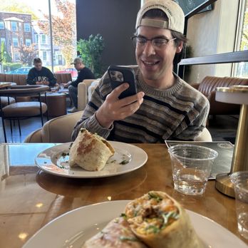 Oasis - Breakfast burrito! - Waffles Near Me - Washington, DC, District of Columbia