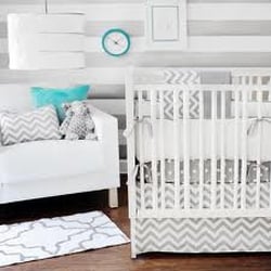 Goo Goo Gaa Gaa - Fun, modern crib linens...in stock or custom order.