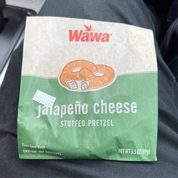 Wawa - Jalapeño Cheese Stuffed Pretzel - Gas Stations Near Me - Davie, Florida Wawa - Jalapeño Cheese Stuffed Pretzel - Gas Stations Near Me - Davie, Florida