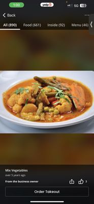 Naan n curry by null