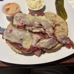 Open faced Ruben at NJ. Diner Open faced Ruben at NJ. Diner