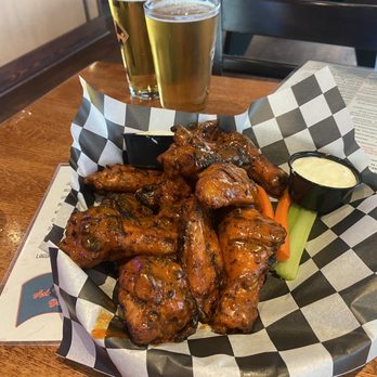 The Dugout Tavern & Grill - Grilled wings - Sports Bars Near Me - Apex, North Carolina