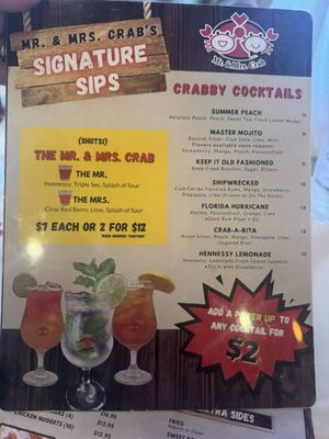 Menu photo 1 Mr. & Mrs. Crab Gainesville, FL