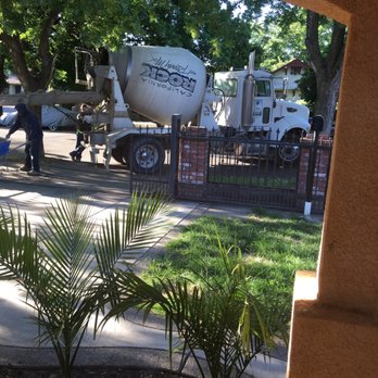 California Rock & Ready Mix - 5/13/17-Cement delivery right on time - Building Supplies Near Me - Lodi, California