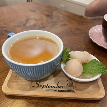 September - Lechee Warm Tea - Ice Cream & Frozen Yogurt Near Me - Westminster, California