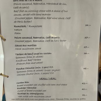 Restaurant le National - Menu - Hotels & Travel Near Me - Versoix, GE Restaurant le National - Menu - Hotels & Travel Near Me - Versoix, GE