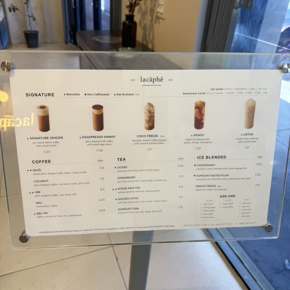 Lacàphê - Coffee & Tea Near Me - San Jose, California Lacàphê - Coffee & Tea Near Me - San Jose, California