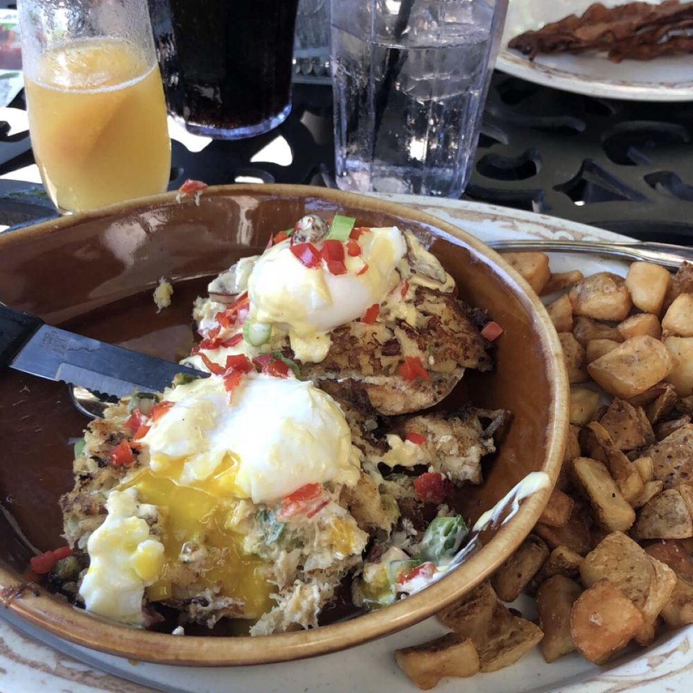 Another Broken Egg Cafe - Crab cake Benedict - Breakfast & Brunch Near Me - Shenandoah, Texas Another Broken Egg Cafe - Crab cake Benedict - Breakfast & Brunch Near Me - Shenandoah, Texas