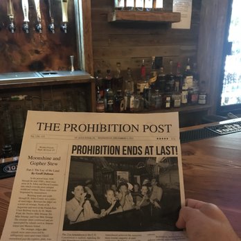 Prohibition Kitchen - The menu in disguise. - Bars Near Me - St. Augustine, Florida Prohibition Kitchen - The menu in disguise. - Bars Near Me - St. Augustine, Florida