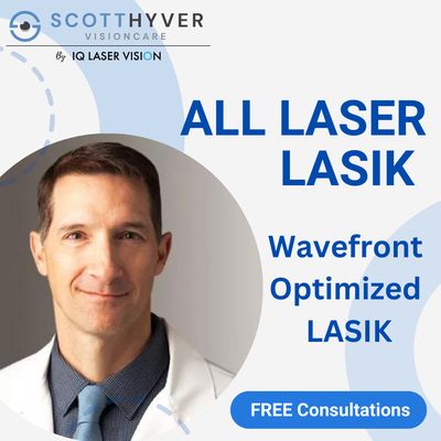 All Laser LASIK - “All Laser” LASIK is one of the world’s most popular laser vision correction procedures for the treatment of nearsightedness and astigmatism. The goal of “All Laser” LASIK is to help patients see equal to or better than their contact lenses and glasses and, through the use of Wavefront-Optimized techniques, to help preserve or even improve their vision quality, especially their night vision. All Laser LASIK - “All Laser” LASIK is one of the world’s most popular laser vision correction procedures for the treatment of nearsightedness and astigmatism. The goal of “All Laser” LASIK is to help patients see equal to or better than their contact lenses and glasses and, through the use of Wavefront-Optimized techniques, to help preserve or even improve their vision quality, especially their night vision.