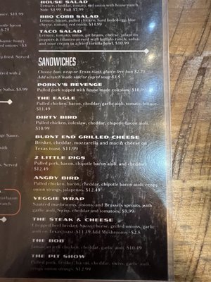 Menu photo 2 Woodchips BBQ Lapeer, MI