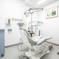 Dr. Brisman, DMD's patient room.