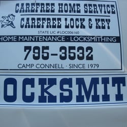 Carefree Lock & Key - Call Ed Bonza if you need help!