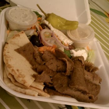 Olympic Cafe - Gyro plate. - Mediterranean Near Me - San Diego, California