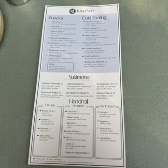 Kitsu Nori - Menu - Japanese Near Me - Austin, Texas Kitsu Nori - Menu - Japanese Near Me - Austin, Texas