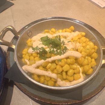 Eureka! - "Street corn" = corn with some sauce on it - American Near Me - Tempe, Arizona