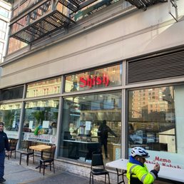 Exterior outside entrance of Memo Shish Kebab - New York, New York Exterior outside entrance of Memo Shish Kebab - New York, New York