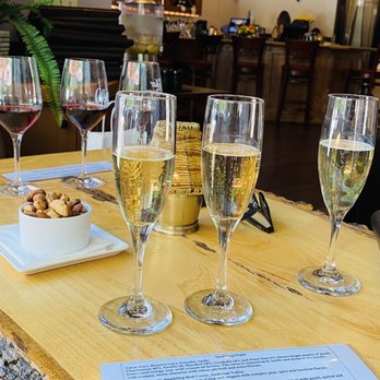 Cellar Door - glasses of wine and snacks on a table - Wine Bars Near Me - Pleasanton, California Cellar Door - glasses of wine and snacks on a table - Wine Bars Near Me - Pleasanton, California